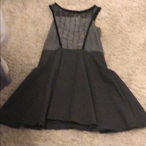 Black And Gray Sleeveless Dress (worn once)